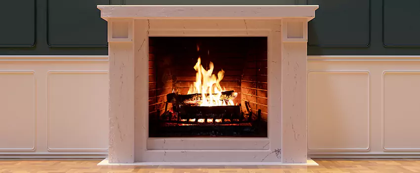 Decorative Electric Fireplace Installation in Eureka, California