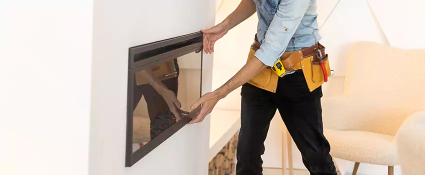 Metal Fireplace Installation in Eureka, California