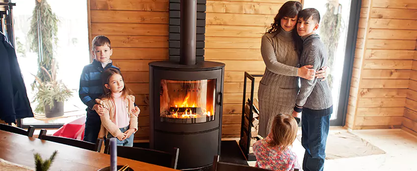 Morso Cast Iron Fireplace Insert Installation in Eureka, California