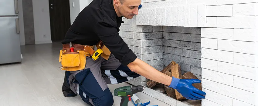Fireplace Damaged Damper Frame Repair Services in Eureka, California