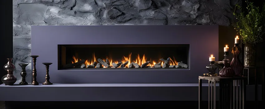 Ember Bed for Ventless Gas Fireplace in Eureka, CA