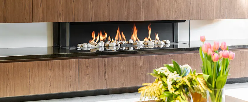 Double-height Fireplace Design Refurbishment in Eureka, California